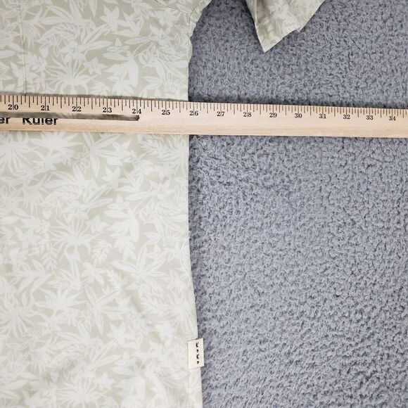 Koko Island Shirt Mens Extra Large White Hawaiian Floral Camp XL Rayon Beach - Picture 7 of 11